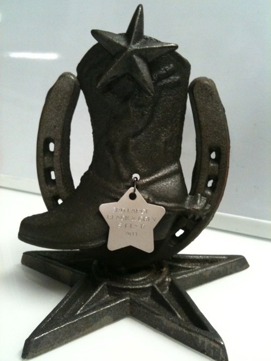 Texas Boot Trophy