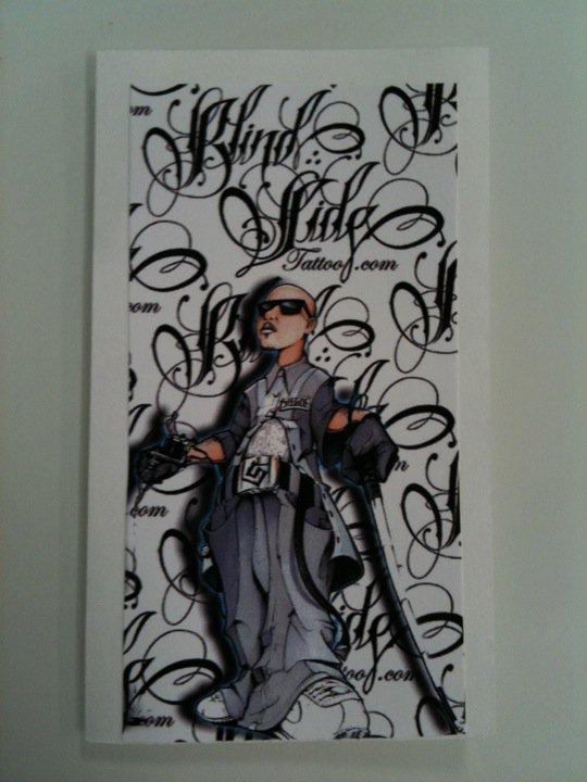 Black & grey tattoo artwork by Blindside Tattoo
