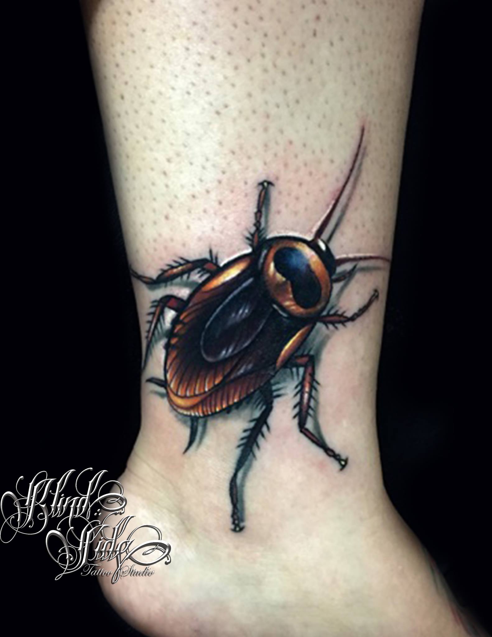 Portrait tattoo artwork by Blindside Tattoo